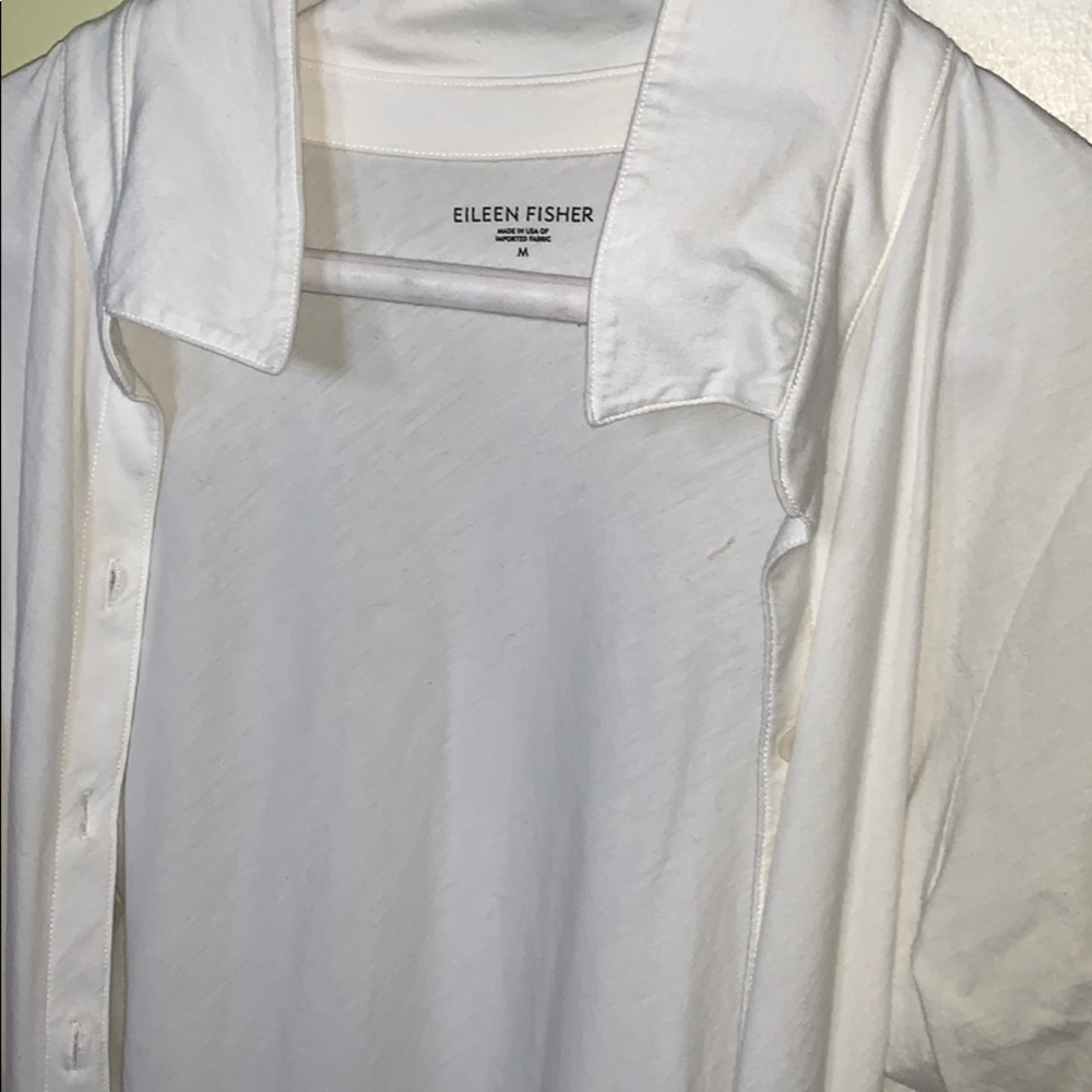 EILEEN FISHER 100% organic cotton CARDIGAN